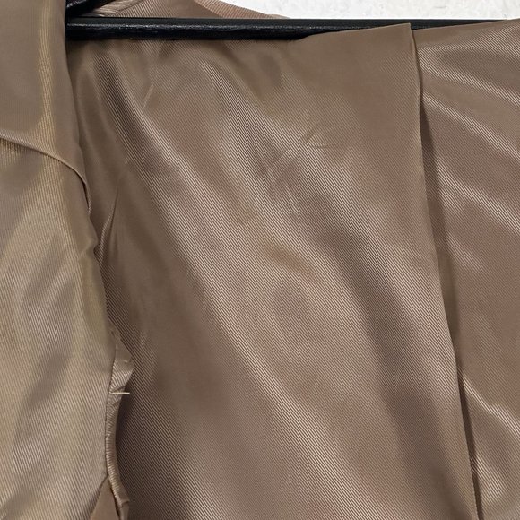 Alfani 100% Silk Corduroy Blazer in Light Brown Men's Size 46R - Picture 10 of 11